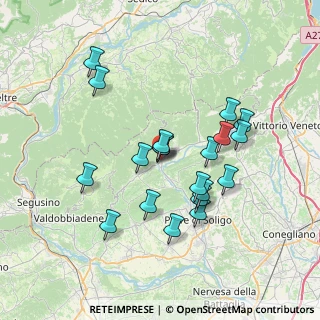 Mappa Via del Cimitero, 31051 Follina TV, Italia (6.559)