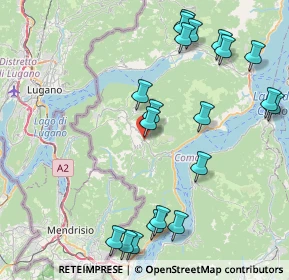 Mappa Via Cerano, 22023 Castiglione D'intelvi CO, Italia (9.6605)