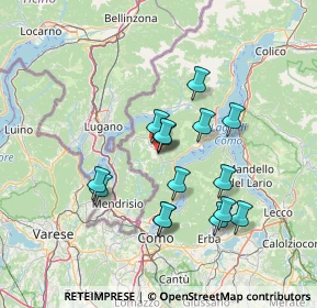 Mappa Via Cerano, 22023 Castiglione D'intelvi CO, Italia (12.27867)