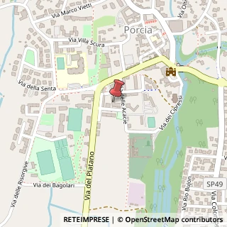 Mappa Via A. Forniz, 14, 33080 Porcia, Pordenone (Friuli-Venezia Giulia)
