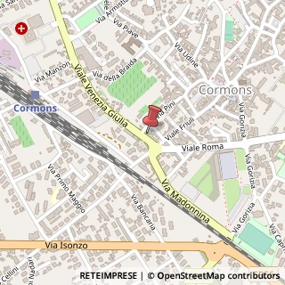 Mappa Viale Venezia Giulia, 13, 34071 Cormons, Gorizia (Friuli-Venezia Giulia)