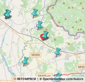 Mappa Via Pini, 34071 Cormons GO, Italia (5.31583)