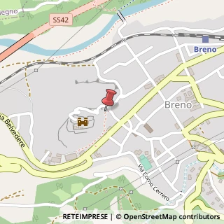 Mappa Piazza Generale Pietro Ronchi, 25043 Breno BS, Italia, 25043 Breno, Brescia (Lombardia)