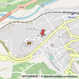Mappa Piazza Generale Pietro Ronchi, 18, 25043 Breno, Brescia (Lombardia)