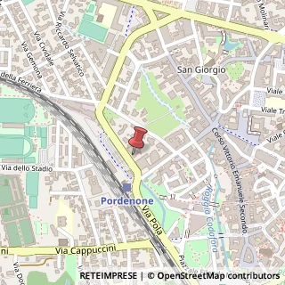 Mappa Via Guglielmo Oberdan, 29, 33170 Pordenone, Pordenone (Friuli-Venezia Giulia)