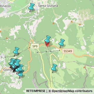 Mappa Malga Rivetta, 38056 Levico Terme TN, Italia (3.38846)