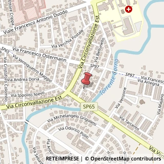 Mappa Via Luca Monverde, 1, 33033 Codroipo, Udine (Friuli-Venezia Giulia)