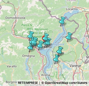 Mappa Via Roncola, 28819 Vignone VB, Italia (9.86571)