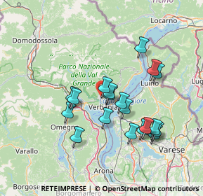 Mappa Via Roncola, 28819 Vignone VB, Italia (12.87421)