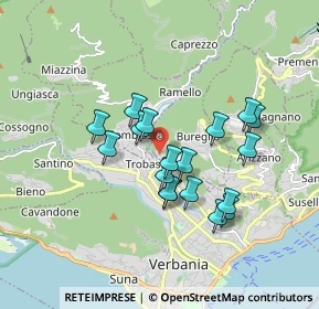 Mappa Via Roncola, 28819 Vignone VB, Italia (1.44667)