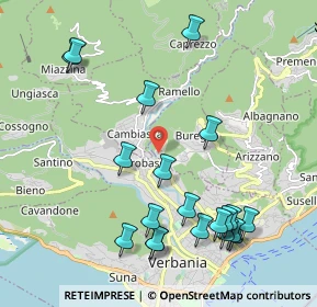 Mappa Via Roncola, 28819 Vignone VB, Italia (2.3105)