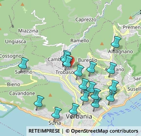 Mappa Via Roncola, 28819 Vignone VB, Italia (1.96833)