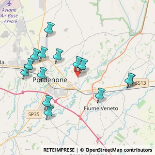 Mappa Via Pranovo, 33170 Pordenone PN, Italia (4.32286)