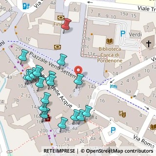 Mappa Galleria Asquini, 33170 Pordenone PN, Italia (0.075)