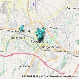 Mappa Piazzale XX Settembre, 33170 Pordenone PN, Italia (0.40154)