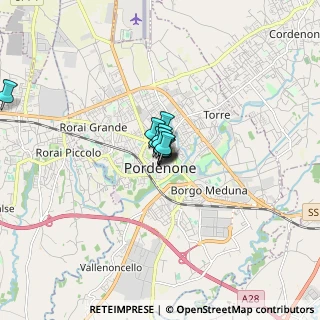 Mappa Piazzale XX Settembre, 33170 Pordenone PN, Italia (0.58)