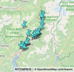Mappa , 25043 Breno BS, Italia (9.4515)