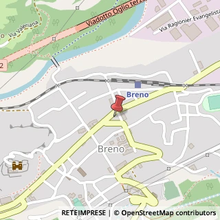 Mappa Piazza Filippo Tassara, 3, 25043 Breno, Brescia (Lombardia)