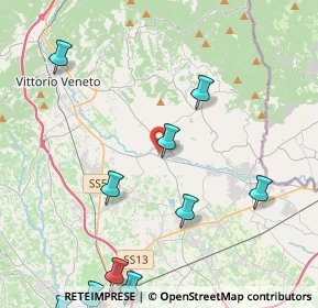 Mappa Via C. Battisti, 31014 Colle Umberto TV, Italia (5.90182)