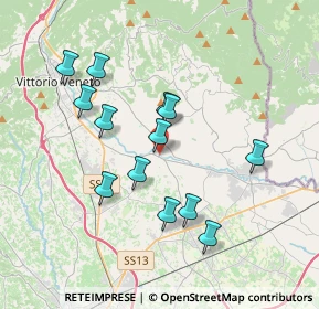 Mappa Via C. Battisti, 31014 Colle Umberto TV, Italia (3.36077)