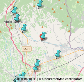 Mappa Via C. Battisti, 31014 Colle Umberto TV, Italia (7.197)