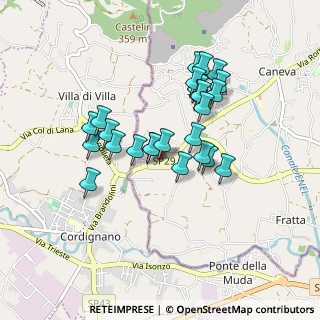Mappa Stevenà, 33070 Caneva PN, Italia (0.74)