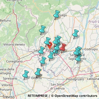 Mappa Via Antonio de Pellegrini, 33080 Porcia PN, Italia (13.355)
