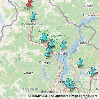 Mappa Via Borrette, 28802 Mergozzo VB, Italia (17.05583)
