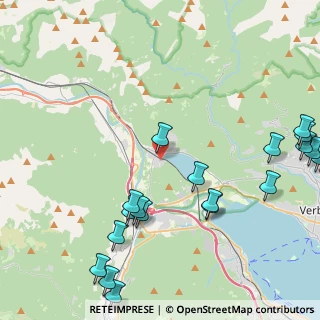 Mappa Via Borrette, 28802 Mergozzo VB, Italia (5.7335)