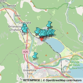 Mappa Via Borrette, 28802 Mergozzo VB, Italia (1.0525)