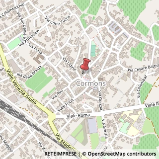 Mappa Via C. Cumano, 5, 34071 Cormons, Gorizia (Friuli-Venezia Giulia)