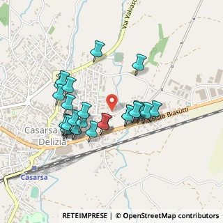 Mappa Via Fontana, 33072 Casarsa della delizia PN, Italia (0.38889)