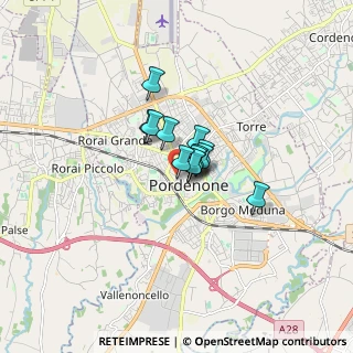 Mappa Via G. B. Damiani, 33170 Pordenone PN, Italia (0.74385)