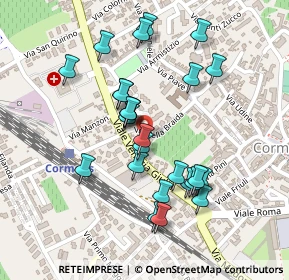 Mappa Viale Venezia Giulia, 34071 Cormons GO, Italia (0.20769)