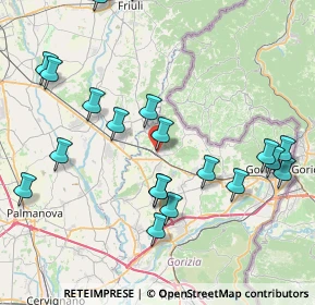 Mappa Viale Venezia Giulia, 34071 Cormons GO, Italia (9.1085)