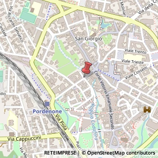 Mappa Via Giuseppe Mazzini, 12, 33170 Pordenone, Pordenone (Friuli-Venezia Giulia)