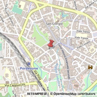 Mappa Via G. Mazzini, 13, 33170 Pordenone, Pordenone (Friuli-Venezia Giulia)