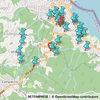Mappa Via Piacco, 21037 Lavena ponte Tresa VA, Italia (0.57778)