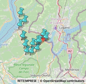 Mappa Via Piacco, 21037 Lavena ponte Tresa VA, Italia (6.02071)