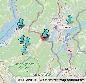 Mappa Via Piacco, 21037 Lavena ponte Tresa VA, Italia (6.30917)