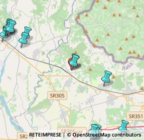 Mappa Largo S. Luigi Scrosoppi, 34071 Cormons GO, Italia (6.55059)