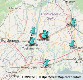 Mappa Via Catocchie, 33033 Codroipo UD, Italia (10.04818)