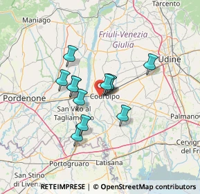 Mappa Via Catocchie, 33033 Codroipo UD, Italia (9.605)