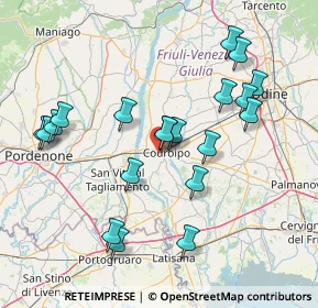 Mappa Via Catocchie, 33033 Codroipo UD, Italia (15.298)