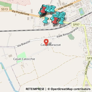 Mappa Via Catocchie, 33033 Codroipo UD, Italia (0.64643)