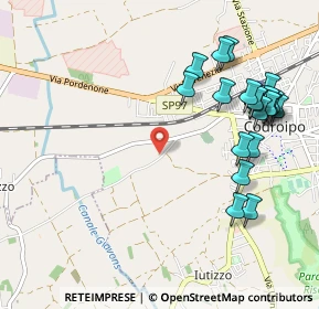 Mappa Via Catocchie, 33033 Codroipo UD, Italia (1.154)