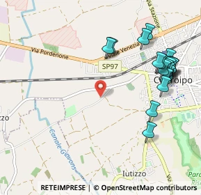 Mappa Via Catocchie, 33033 Codroipo UD, Italia (1.18)