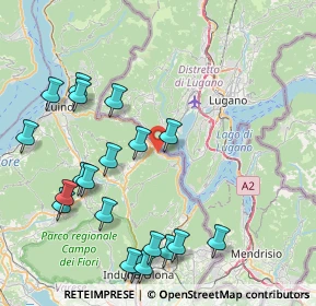 Mappa Via Bona, 21037 Lavena Ponte Tresa VA, Italia (9.5855)