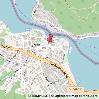 Mappa Via Zanzi, 25, 21037 Lavena Ponte Tresa, Varese (Lombardia)