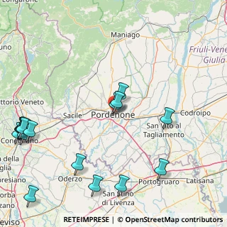 Mappa Via Fratelli Bandiera, 33170 Pordenone PN, Italia (22.94765)